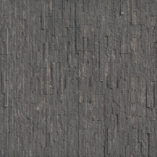 MSI - RockMount™ Stacked Stone Panels - Charcoal Pencil - 6" x 24"