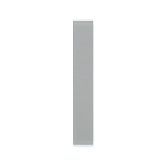 OLYMPIA TILE + STONE - Cristallo Series - Glass Tile - Charcoal Grey Wet - 2" x 12"