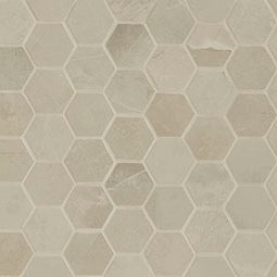 MSI - SANDE CREAM  HEXAGON MATTE - Tile - 2" x 2"
