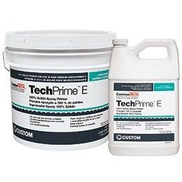 Custom Building Products - TechPrime E 100%-Solids Epoxy Primer Kit (Part A + B) - 10.22 L (2.7 US gal) Kit