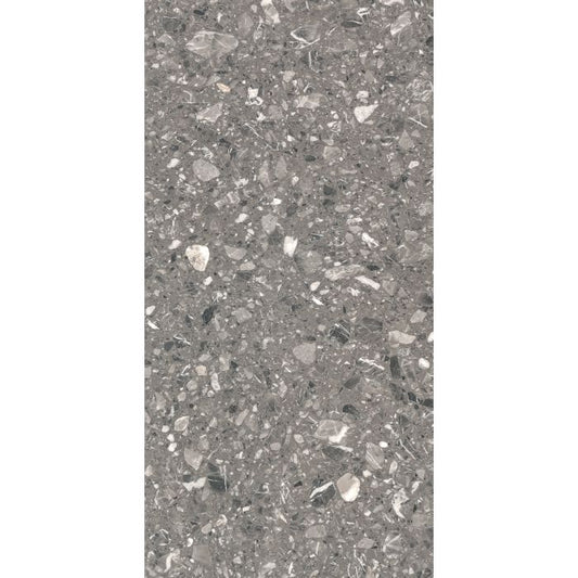 OLYMPIA TILE + STONE - Ceppo Di Grey Series - Porcelain Tile - Dark - 24" x 48"