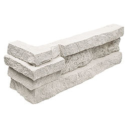 MSI - Terrado® Manufactured Stone Veneers Collection - Danbury White Corners