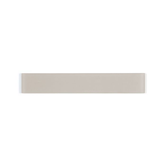 OLYMPIA TILE + STONE - 3D - Glass Tile - D Dove Grey - 2" x 12"