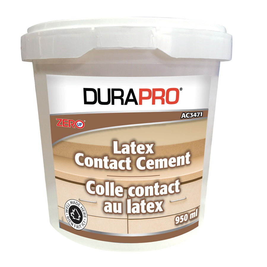 Dural - DuraPro Latex Contact Cement (White) - 950 mL (1 US qt)