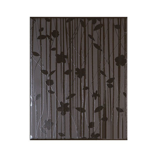 OLYMPIA TILE + STONE - Reflection Series - Glazed Wall Tile - Expresso Decor - 8" x 10"