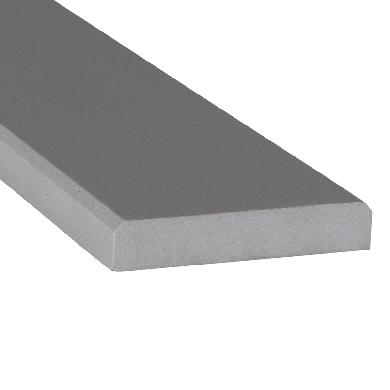 MSI - Engineered Gray Marble Double Bevel Threshold - 4" x 36" x 0.75"
