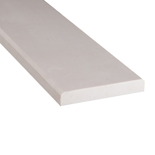 MSI - Thresholds & Sills - Engineered White Marble Double Bevel Threshold - 4"x36"x0.75"