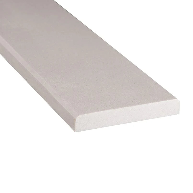 MSI - Engineered White Marble Double Bevel Sill -  6" x 84"