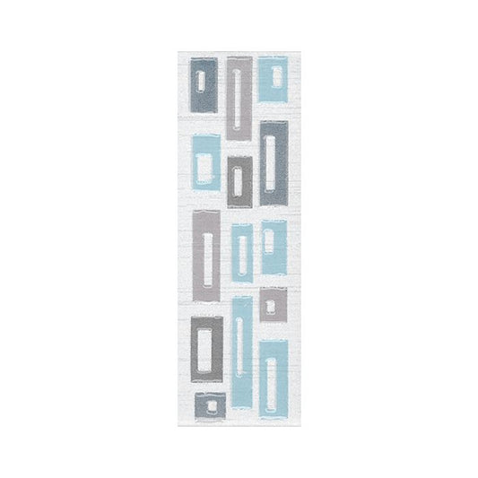 OLYMPIA TILE + STONE - Bamboo Series - Glazed Wall Tile - Grey Geometric - Listello