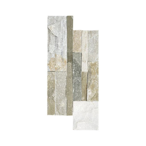 OLYMPIA TILE + STONE - Quartzite Series - Tile - Golden Sand Splitface - 7" x 14"