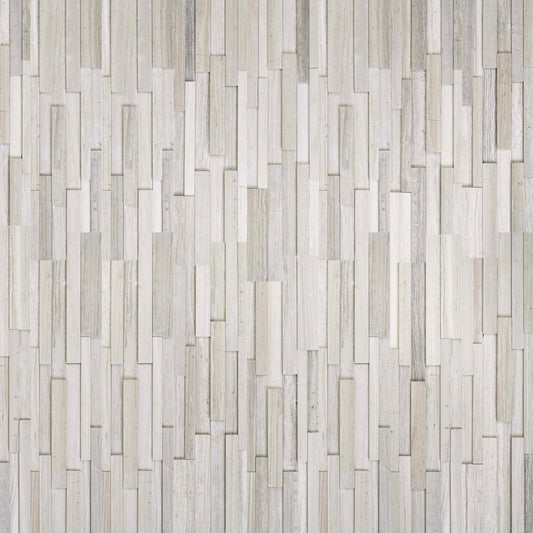 MSI - Gray Oak 3D Honed Panel - Tile - 6" x 24"
