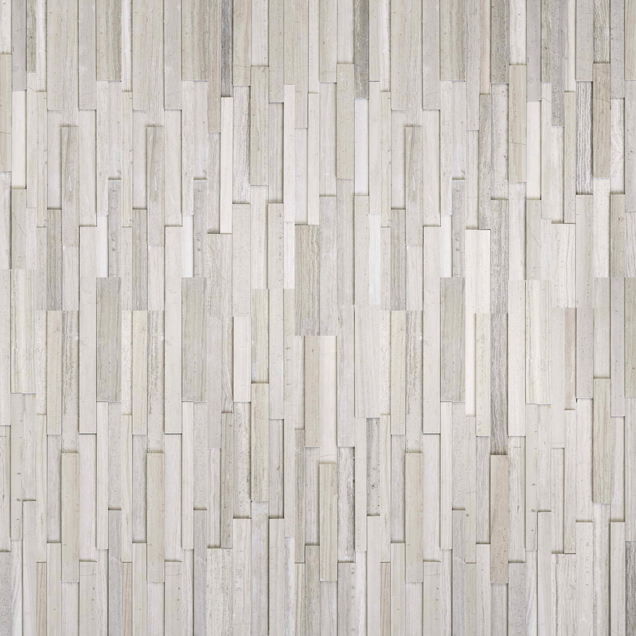 MSI - Gray Oak 3D Honed Panel - Tile - 6" x 24"
