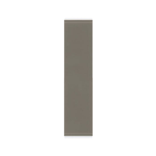 OLYMPIA TILE + STONE - 3D - Glass Tile - D Grey Wet - 4" x 16"
