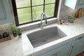 MSI - Stainless Steel Sinks - Single Bowl Sink 3219 - Grey Quartz