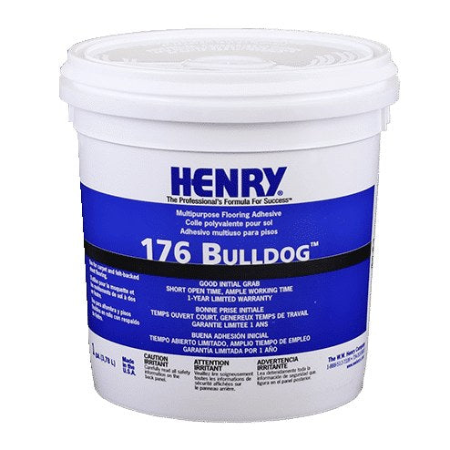 Henry - 176 Bulldog Multipurpose Flooring Adhesive - 3.78 L (1 US gal)