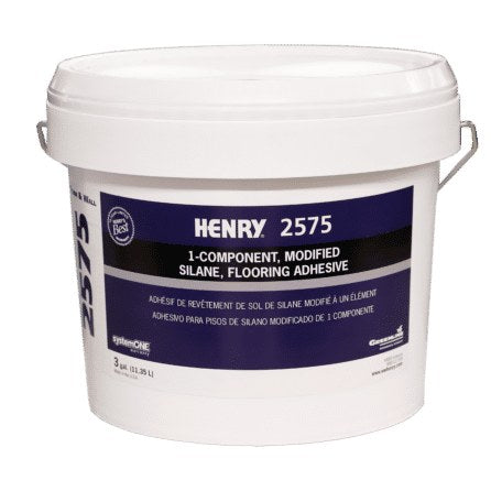 Henry - 2575 Floor and Wall Vinyl Adhesive - 11.36 L (3 US gal)