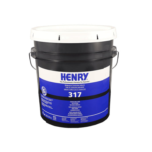 Henry - 317 Multipurpose Construction Adhesive - 15.14 L (4 US gal)
