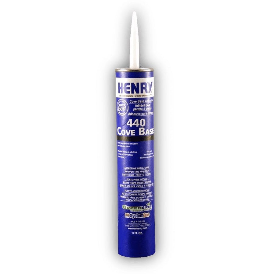 Henry - 440 Cove Base Adhesive - 11 oz