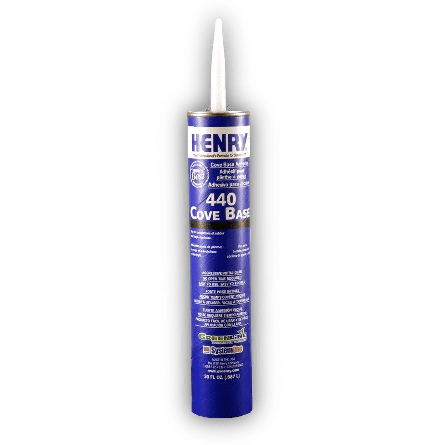Henry - 440 Cove Base Adhesive - 30 oz
