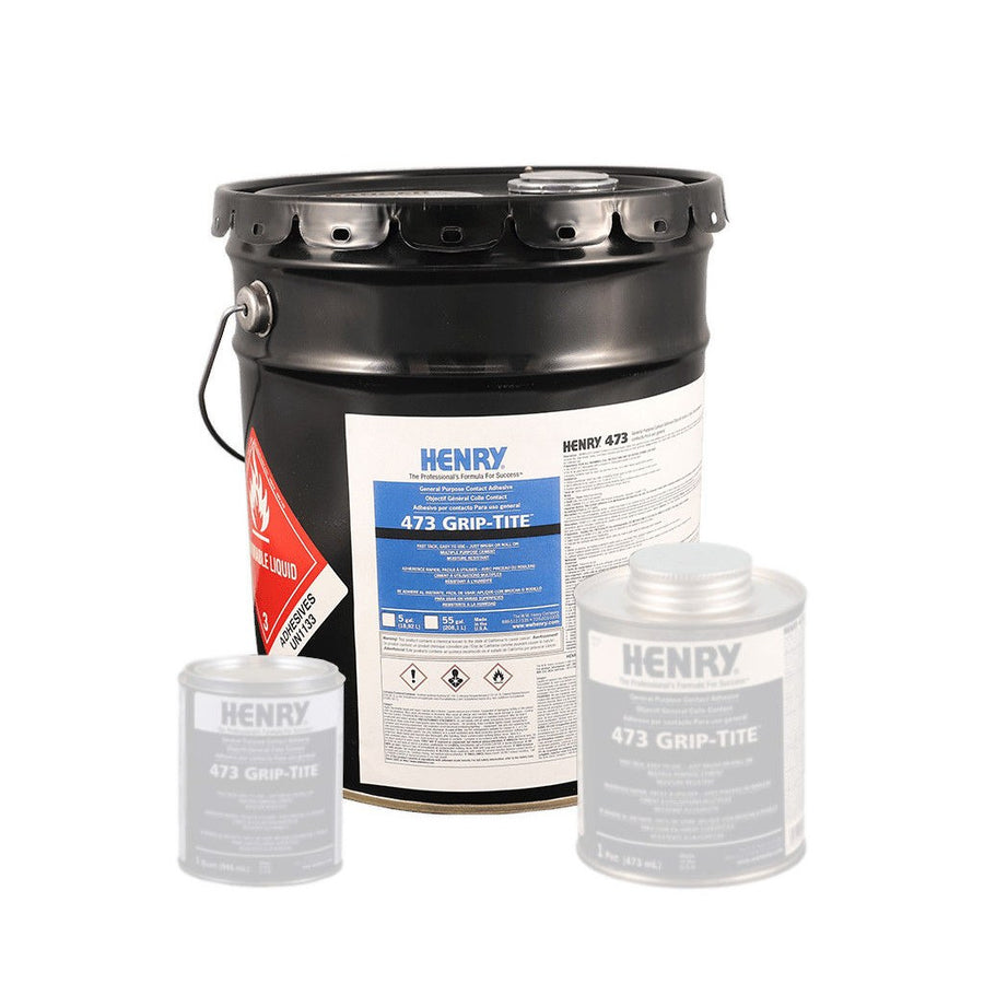 Henry - 473 Grip-Tite General Purpose Contact Adhesive - 18.9 L (5 US gal)