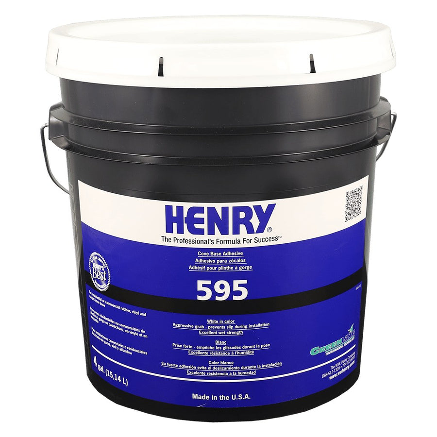 Henry - 595 Cove Base Adhesive - 30 oz
