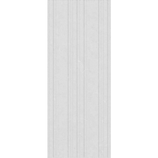 OLYMPIA TILE + STONE - Madison Series - Glazed Wall Tile - Light Grey Decor - 8" x 20"