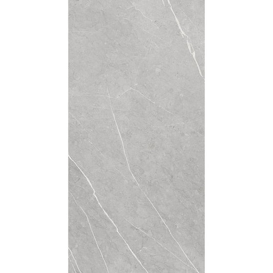 OLYMPIA TILE + STONE - Piasentina Series - Porcelain Tile - Light Grey - 17" x 35"