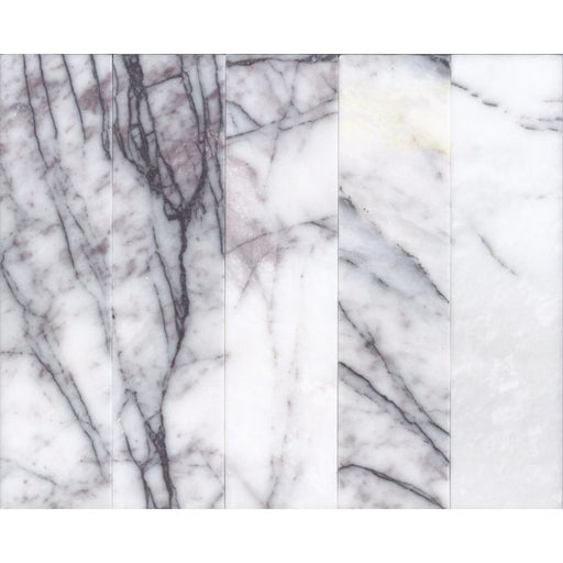 OLYMPIA TILE + STONE - 3D - Tile - D Lilac - 3" x 12"