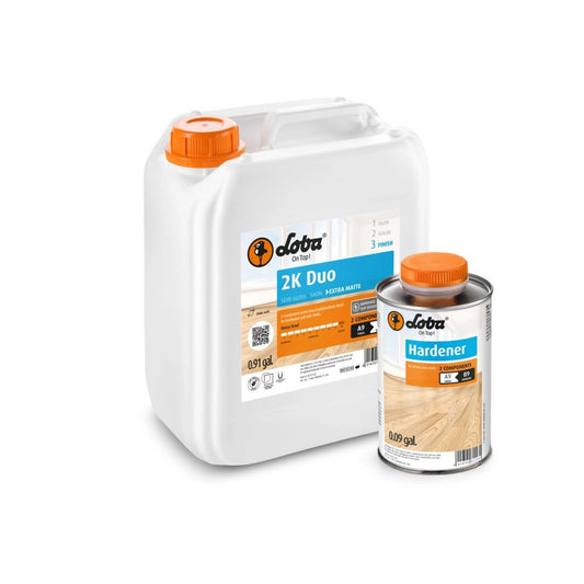 Loba-Wakol - 2K Duo Extra-Matte Floor Finish - 3.79 L (1 US gal)