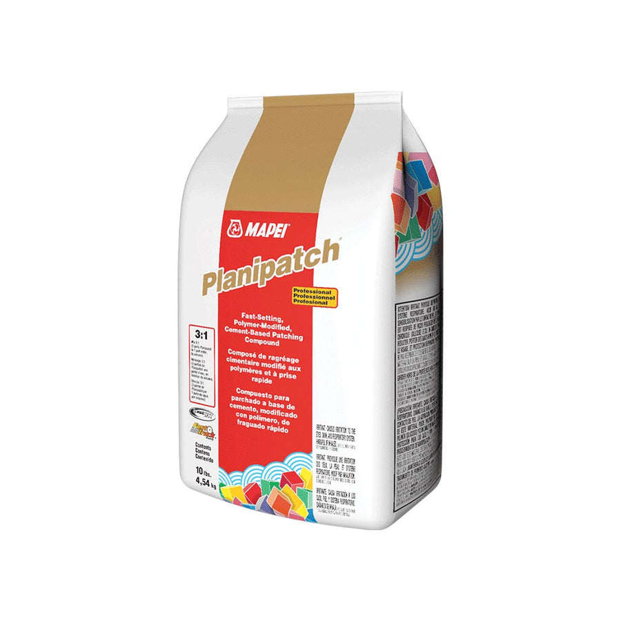 Mapei - Planipatch Fast-Setting Polymer-Modified Cement-Based Patching Compound - 10 lb (4.5 kg) Bag