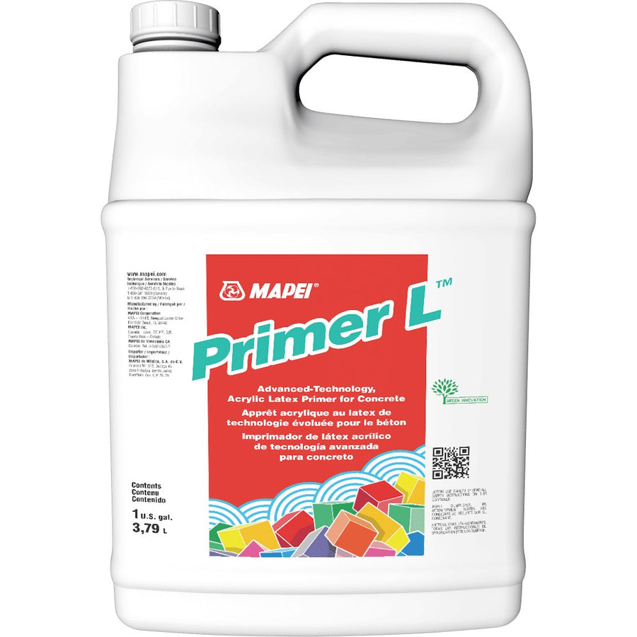 Mapei - Primer L Acrylic Latex Primer for Concrete - 3.79 L (1 US gal)