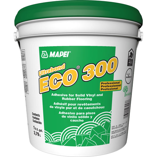Mapei - Ultrabond ECO 300 Professional Solid Vinyl Flooring Adhesive - 3.79 L (1 US gal)