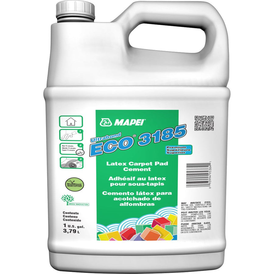 Mapei - Ultrabond ECO 3185 Premium Latex Carpet Pad Cement - 3.79 L (1 US gal)
