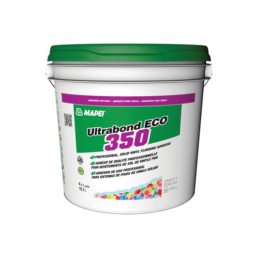 Mapei - Ultrabond ECO 350 Professional Solid Vinyl Flooring Adhesive - 15.1 L (4 US gal)