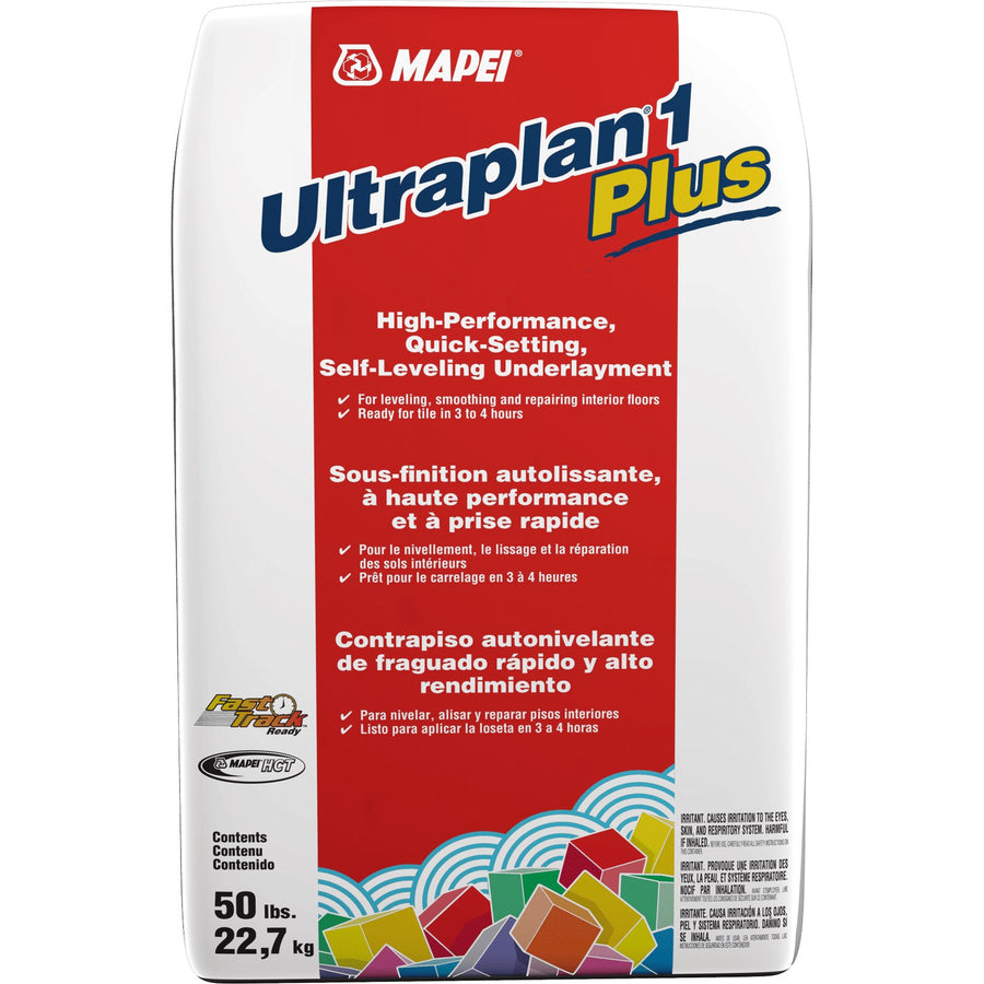 Mapei - Ultraplan 1 Plus High-Performance Quick-Setting Self-Leveling Underlayment - 50 lb (22.7 kg) Bag