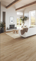 Mannington Adura Max Swiss Oak Truffle room scene