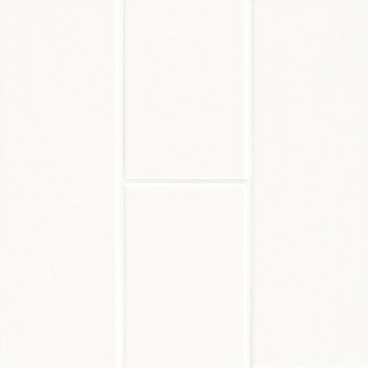 MSI - METRO WHITE  GLOSSY - Tile - 4" x 12"