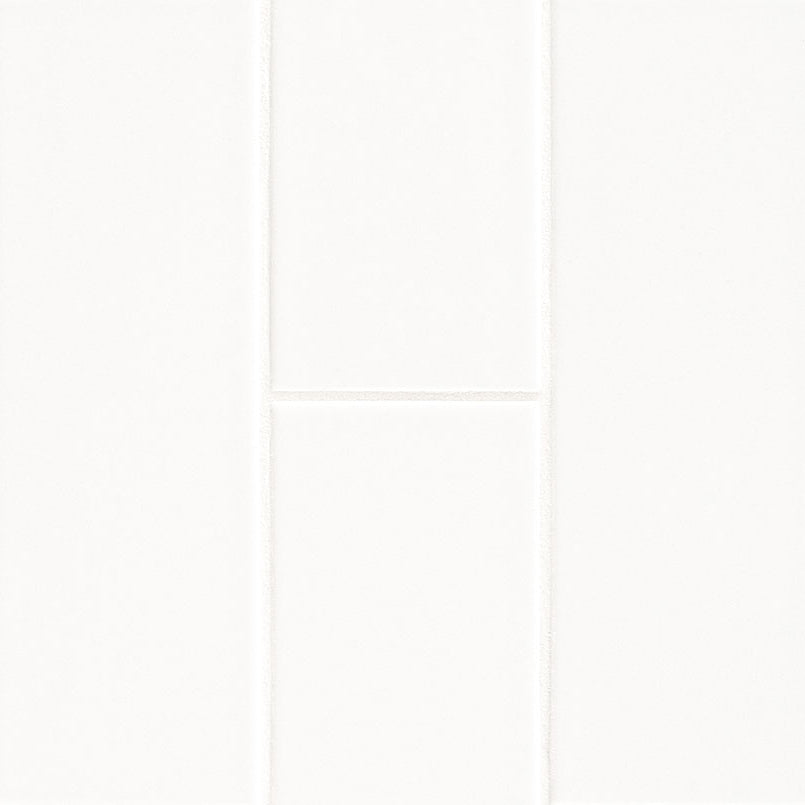 MSI - METRO WHITE  SINGLE BULLNOSE GLOSSY - Tile - 4" x 12"