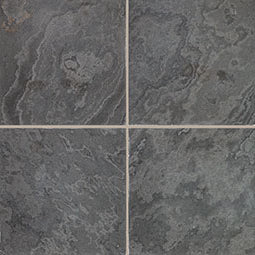 MSI - Slate Tile - Montauk Black - Honed Finish - 16" x 16"