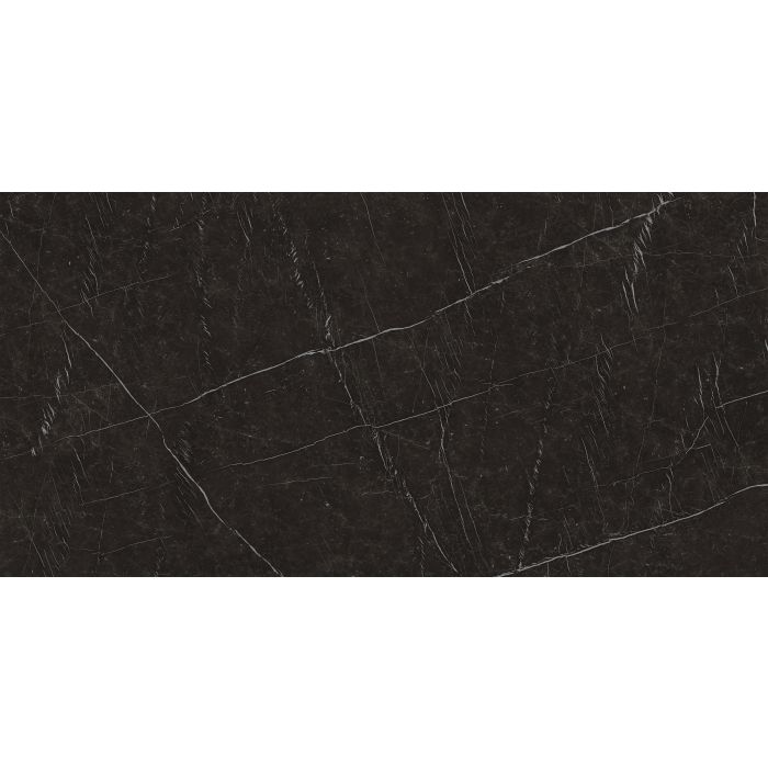 OLYMPIA TILE + STONE - Marmi Europa Series - Porcelain Tile - Nero Marquina - 24" x 48"