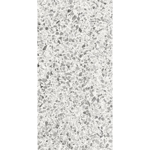 OLYMPIA TILE + STONE - Terrazzo Series - Porcelain Tile - Pearl - 12" x 24"