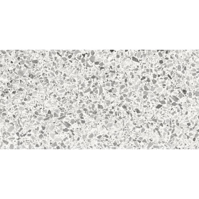 OLYMPIA TILE + STONE - Terrazzo Series - Porcelain Tile - Pearl - 12" x 24"