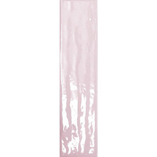 OLYMPIA TILE + STONE - Oceani Series - Porcelain Tile - Pink - 2" x 10"