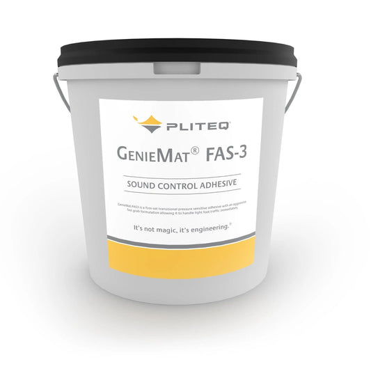 Pliteq - GenieMat FAS-3 Wood Flooring Adhesive (Mint Green) - 15.14 L (4 US gal)