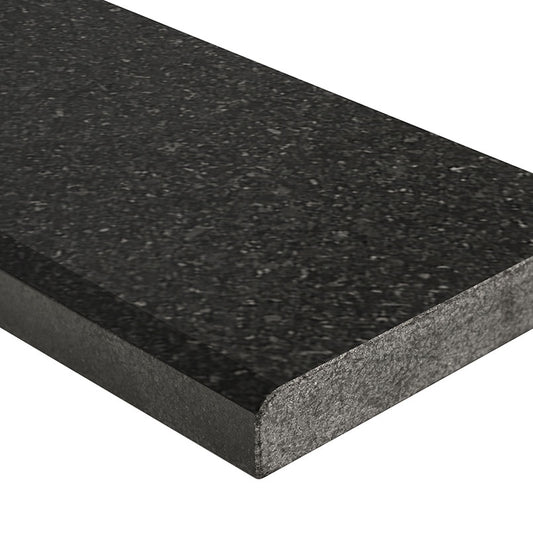 MSI - Honed Double Bevel Threshold - Black Granite - 4" x 36" x 0.75"