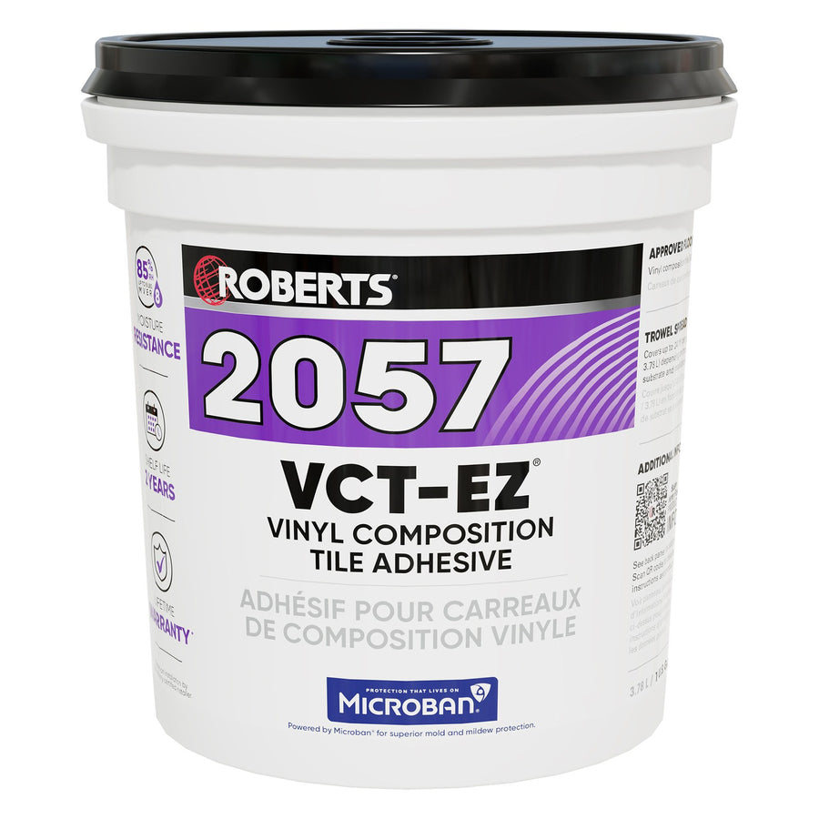 Roberts - Vinyl Composition Tile Adhesive - 3.78 L (1 US gal)