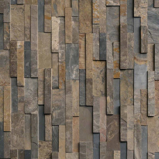 MSI - RockMount™ Stacked Stone Panels - Rustic Gold - 6" x 24"
