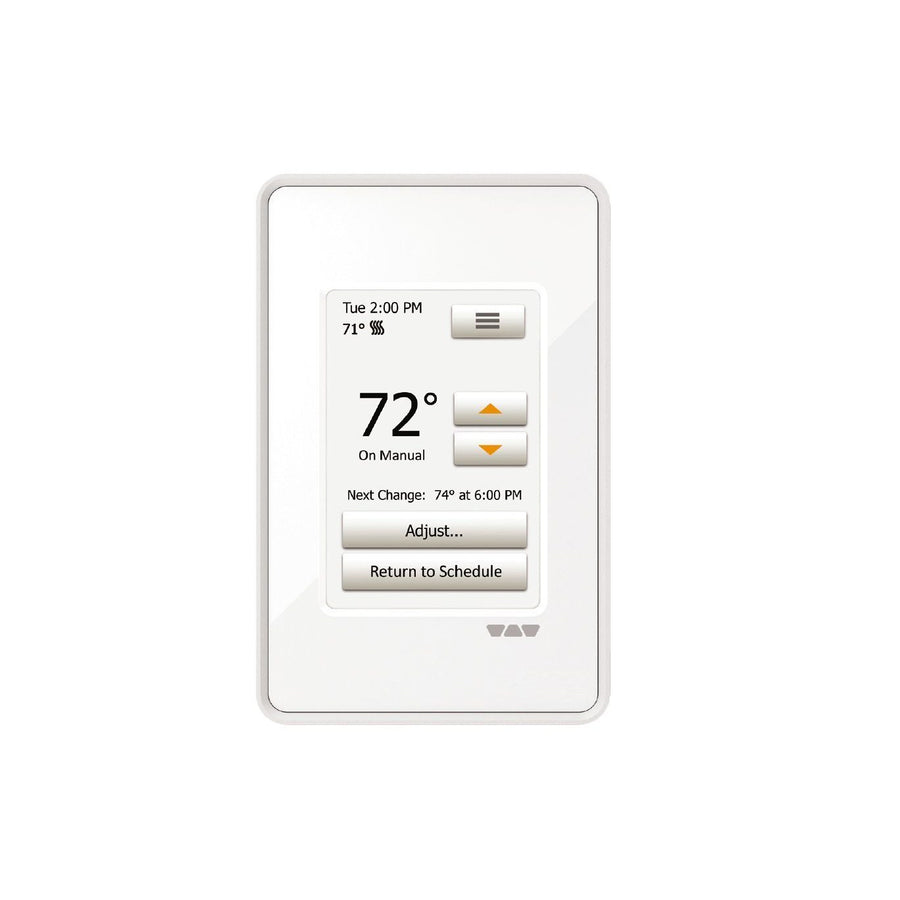 Schluter - DITRA-HEAT-E-RT Touch Programmable Thermostat - White