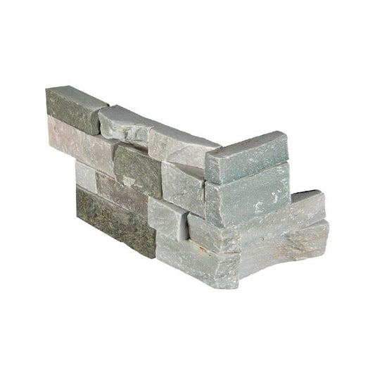 MSI - RockMount™ Stacked Stone Panels - Sierra Blue Corner - 6" x 18"
