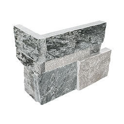 MSI - XL RockMount™ Stacked Stone Panels - Sierra Blue Corners  - 9" x 18"